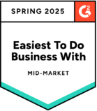 Employee Communications Software Easiest To Do Business With G2 Badge